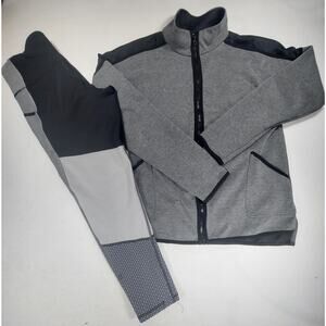 Champion C9 Women’s Tracksuit Set Size L Jogger Full Zip Jacket Side Pocket Pant